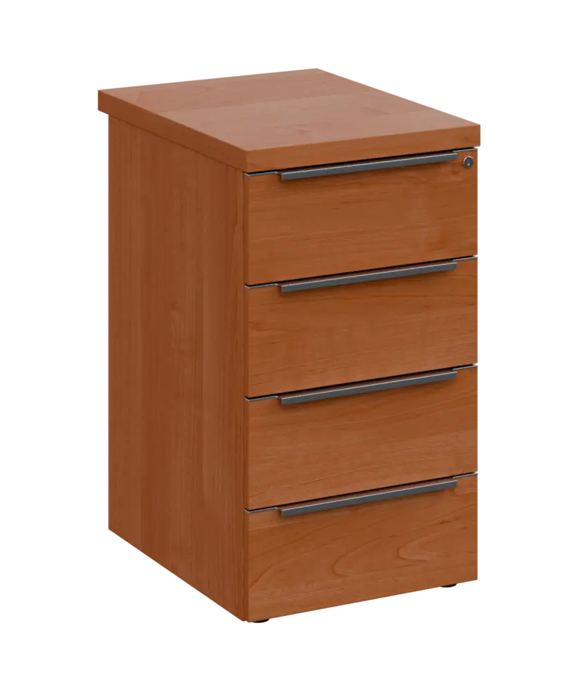 SIKC - 61 kontejner přístavný, 4-zásuvkový, deska 36 mm, centrální zámek, olše jantar